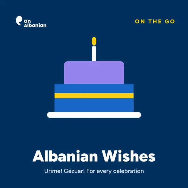 Happy Birthday, Merry Christmas and Other Albanian Wishes